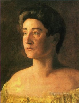  Singer Canvas - A Singer Portrait of Mrs Leigo Realism portraits Thomas Eakins